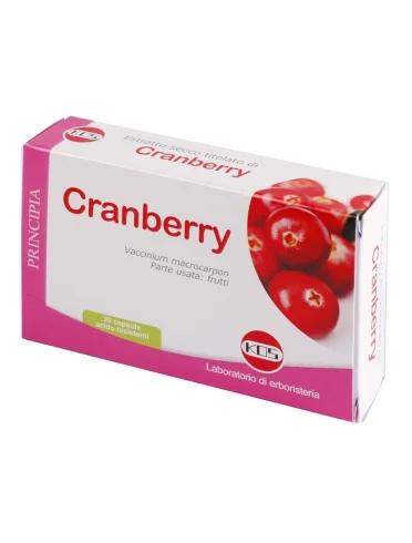 Cranberry estratto secco 30 capsule Cranberry estratto secco 30 capsule