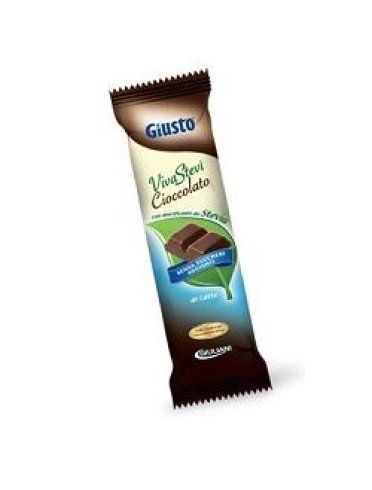 Giusto senza zucchero cioccolato con stevia  latte 35 g