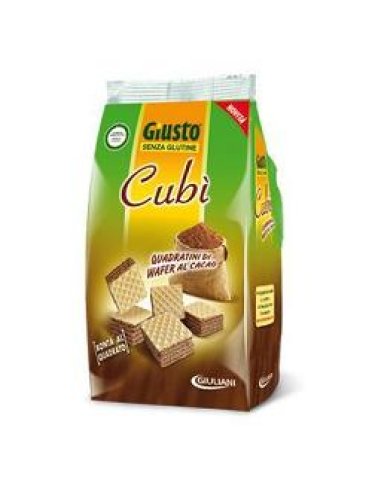 Giusto senza glutine cubi' wafer cacao 175 g