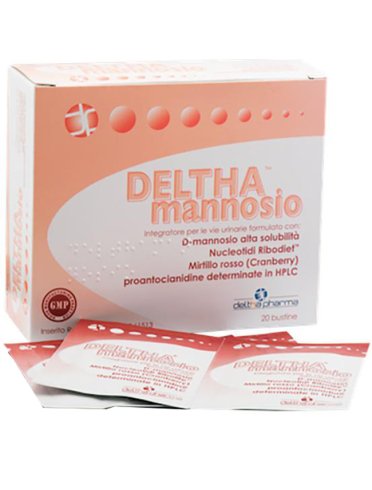Deltha mannosio integratore vie urinarie 20 bustine