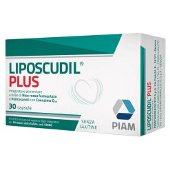 Liposcudil Plus - Integratore per il Controllo del Colesterolo - 30 Capsule