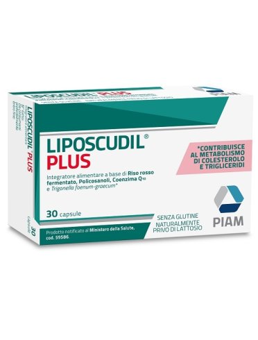 Liposcudil plus - integratore per il controllo del colesterolo - 30 capsule