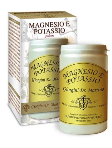 Magnesio e potassio polvere 180 g