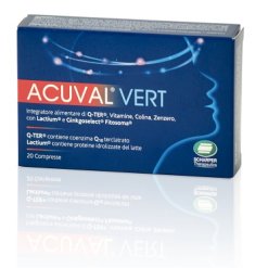 Acuval Vert - Integratore Antiossidante - 20 Compresse