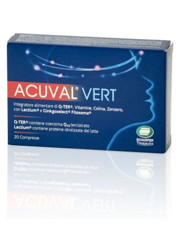 Acuval vert - integratore antiossidante - 20 compresse