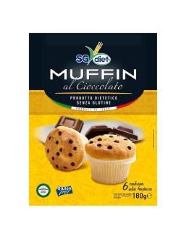 Sg diet muffin cioccolato 180 g