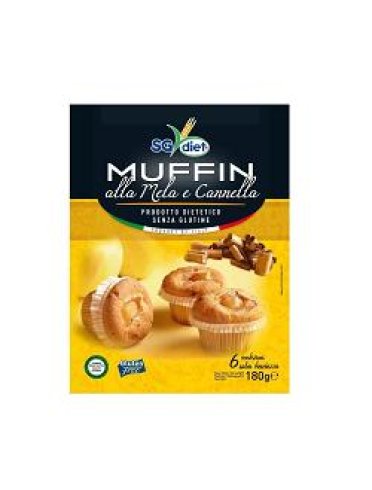 Sg diet muffin mela cannella 180 g