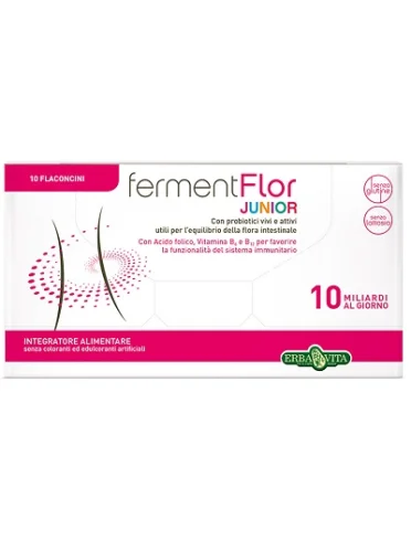 Fermentflor junior 10 flaconcini 8 ml Fermentflor junior 10 flaconcini 8 ml