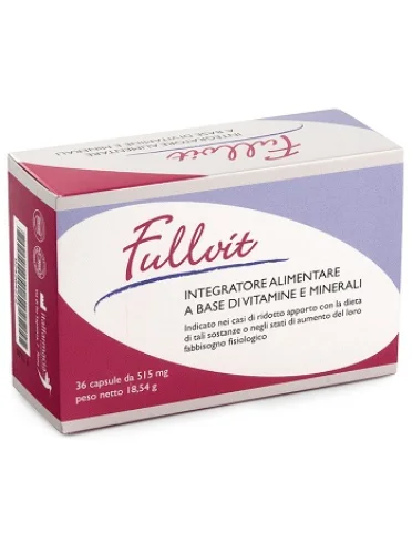 Fullvit integratore multivitaminico 36 capsule