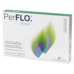 Porflo Drops - Collirio Antiossidante Lubrificante - 10 Fiale Monodose