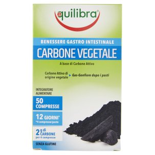 Carbone Vegetale Integratore Digestivo 50 Compresse