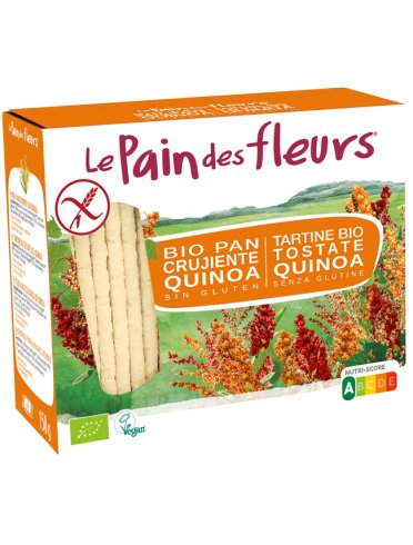Primeal pain des fleurs tartine tostate alla quinoa senza lievito 150 g