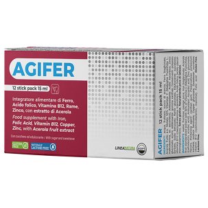 Agifer Integratore Ferro e Acido Folico 12 Stick