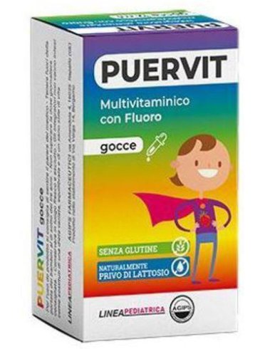 Puervit gocce integratore per stanchezza 12 ml