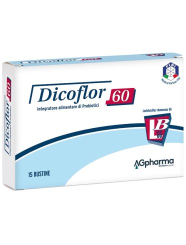 Dicoflor 60 - fermenti lattici - 15 bustine