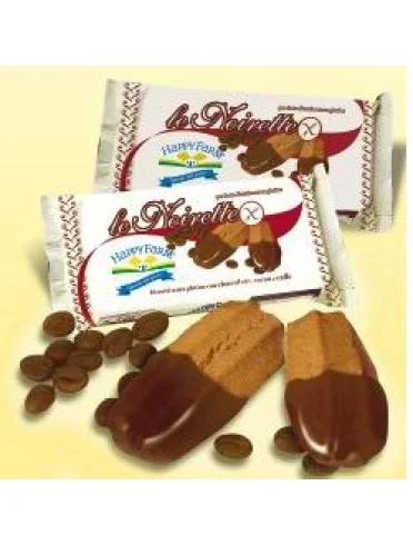 Happy farm le noirette caffe' ricoperto di cioccolato 125 g Happy farm le noirette caffe' ricoperto di cioccolato 125 g