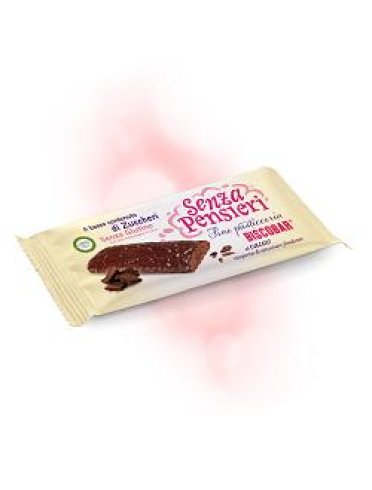 Senza pensieri barretta biscobar al cacao 25 g