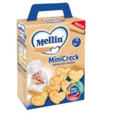 Mellin MiniCreck Snack Non Salato 180 g