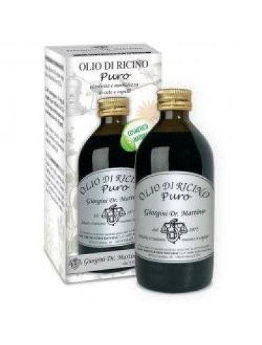 Olio di ricino puro - olio emolliente per corpo e capelli - 200 ml
