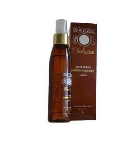 Dermasol olio abbronzante protezione bassa spray 125ml