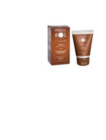 Dermasol solare crema viso antiage protezione media 50 ml