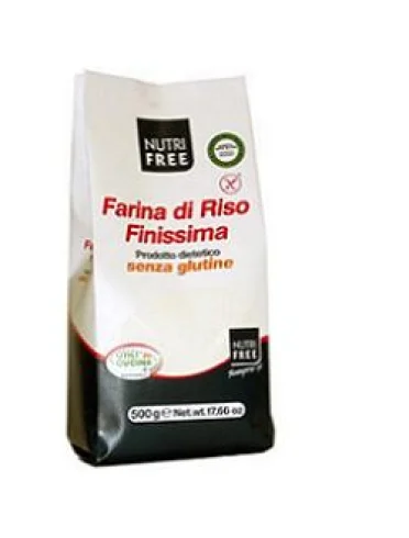 Nutrifree farina di riso finissima 500g* Nutrifree farina di riso finissima 500g*