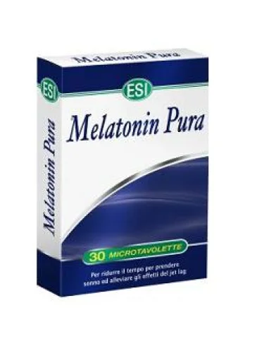 Esi melatonin pura - integratore per favorire il sonno - 30 microtavolette Esi melatonin pura - integratore per favorire il sonno - 30 microtavolette