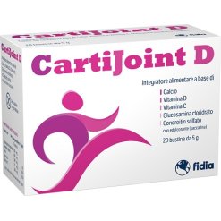 CartiJoint D - Integratore Calcio e Vitamina - 20 Bustine