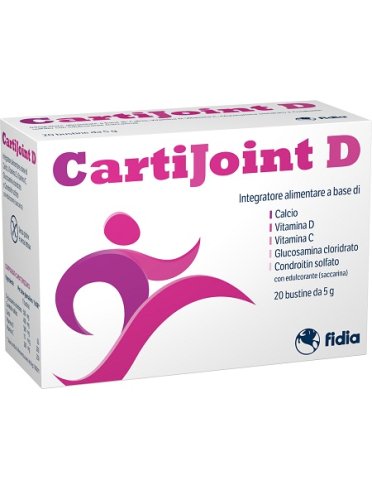 Cartijoint d - integratore calcio e vitamina - 20 bustine