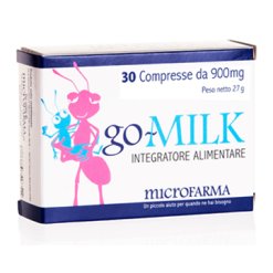 Go-Milk Integratore per Allattamento 30 Compresse