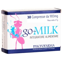 Go-Milk Integratore per Allattamento 30 Compresse