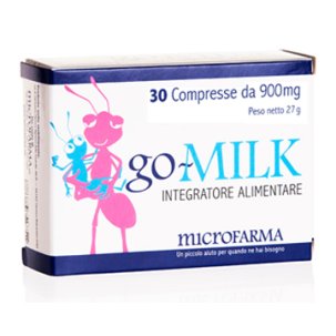 Go-Milk Integratore per Allattamento 30 Compresse
