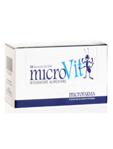 Microvit integratore pappa reale 10 flaconi