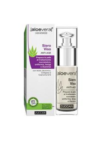 Zuccari aloevera2 siero viso anti-age rassodante 30 ml