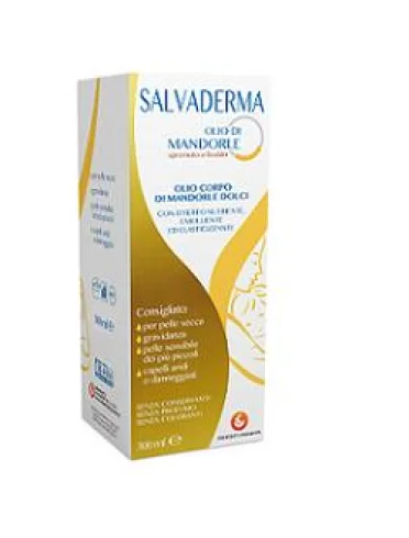 Salvaderma olio mandorle 300ml Salvaderma olio mandorle 300ml