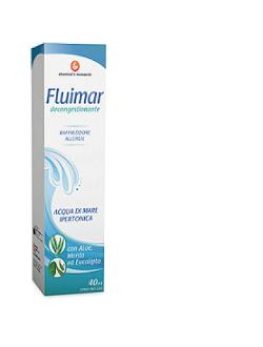 Fluimar spray decongestionante nasale ipertonico con acqua di mare 40 ml