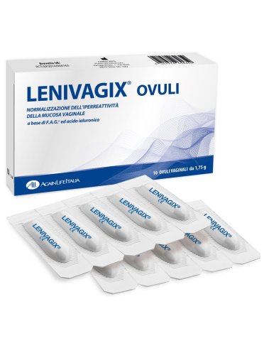 Lenivagix ovuli vaginali 10 pezzi