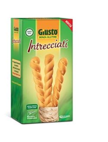 Giusto senza glutine intrecciati grissini 180 g