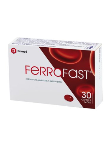 Ferrofast - integratore a base di ferro - 30 capsule molli