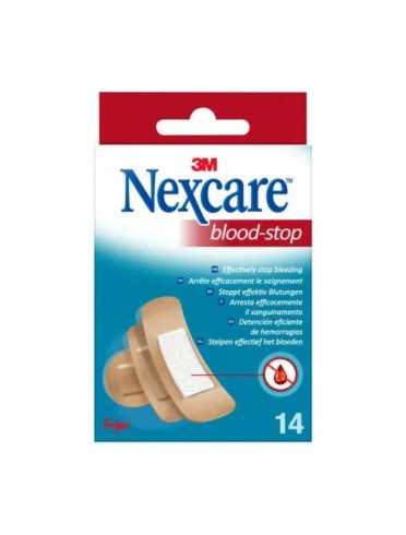 3m nexcare blood-stop cerotti emostatici 14 pezzi