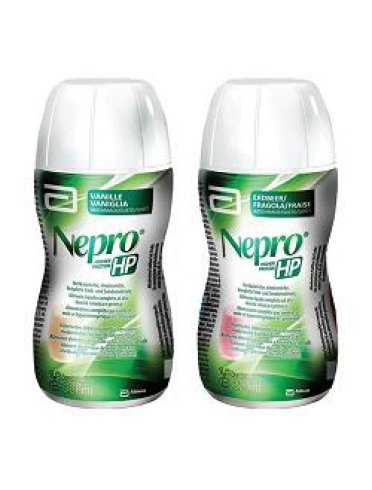 Nepro hp - integratore multivitaminico per pazienti con insufficienza renale - gusto fragola 220 ml