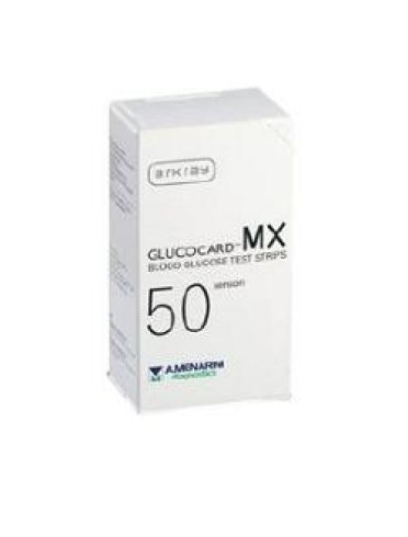 Strisce misurazione glicemia glucocard mx 50 pezzi