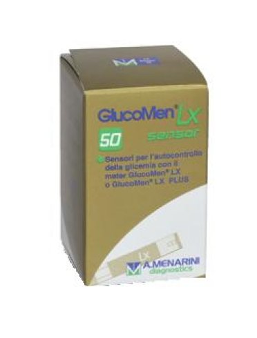 Strisce misurazione glicemia glucomen lx plus 50 pezzi