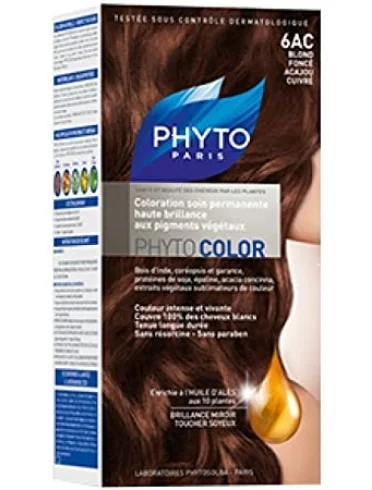 Phyto phytocolor 6ac biondo scuro mogano ramato
