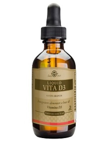 Solgar liquid vita d3 - integratore vitamina d - 56 ml