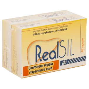 Realsil - Integratore Depurativo - Confezione Bipack 80 Capsule