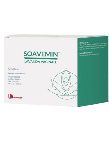 Soavemin - lavanda vaginale - 5 flaconi x 100 ml