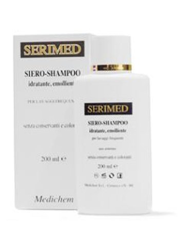 Serimed siero shampoo idratante/emolliente 200 ml