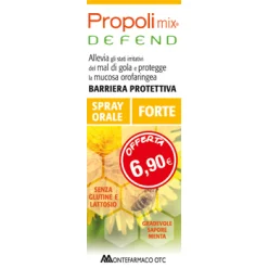 PROPOLI MIX DEFEND SPRAY ORALE FORTE 30 ML SAPORE MENTA