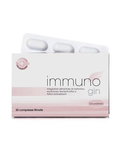 Immuno gin - integratore per il trattamento di infezioni micotiche vaginali - 20 compresse